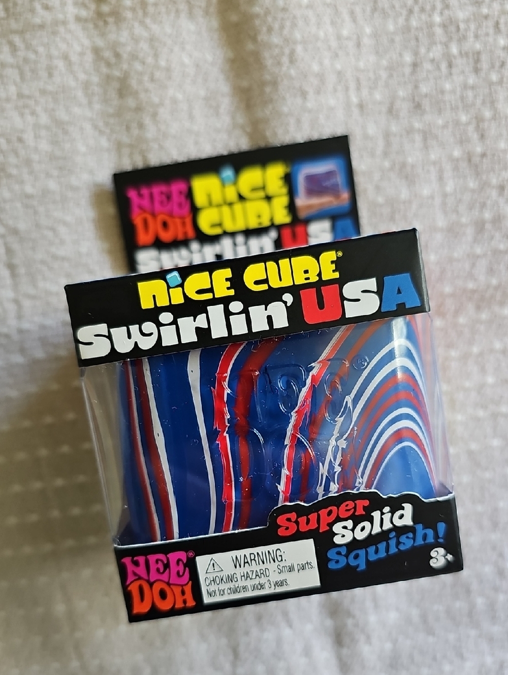 Nice Cube Swirlin' USA Kids Toy - Red, White & Blue